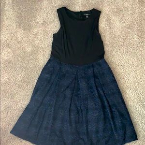 Only used ONCE Beautiful black & navy R&K dress